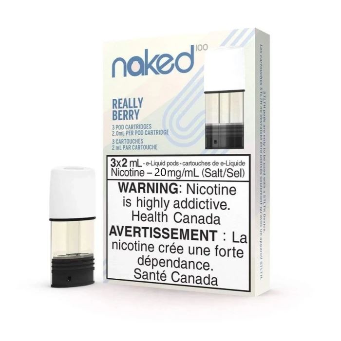 Really Berry By Naked 100 PODS STLTH 