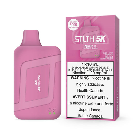 Raspberry Ice - STLTH 5K Disposable Stlth Disposables 