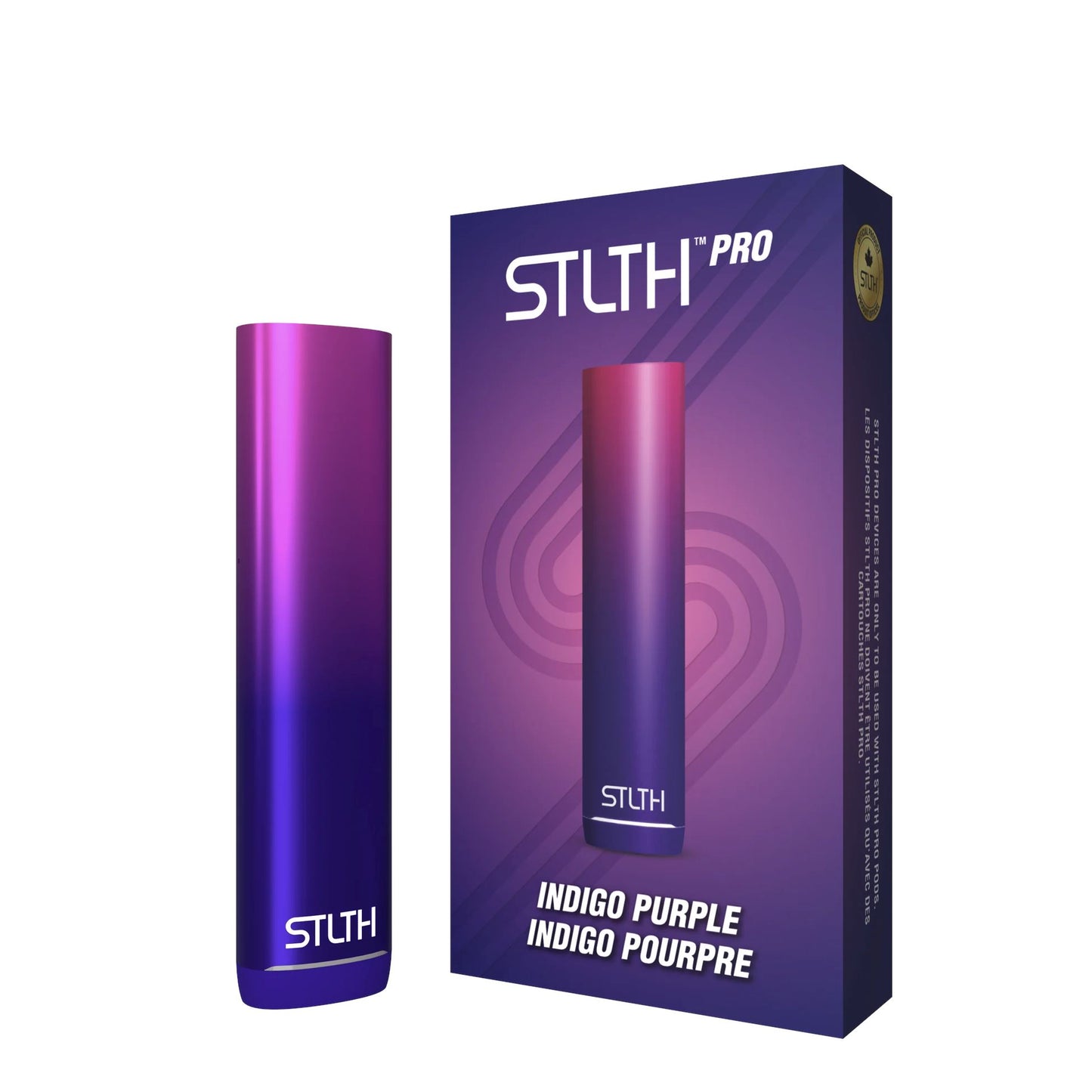 STLTH Pro Device Closed Pod System STLTH Indigo Purple 