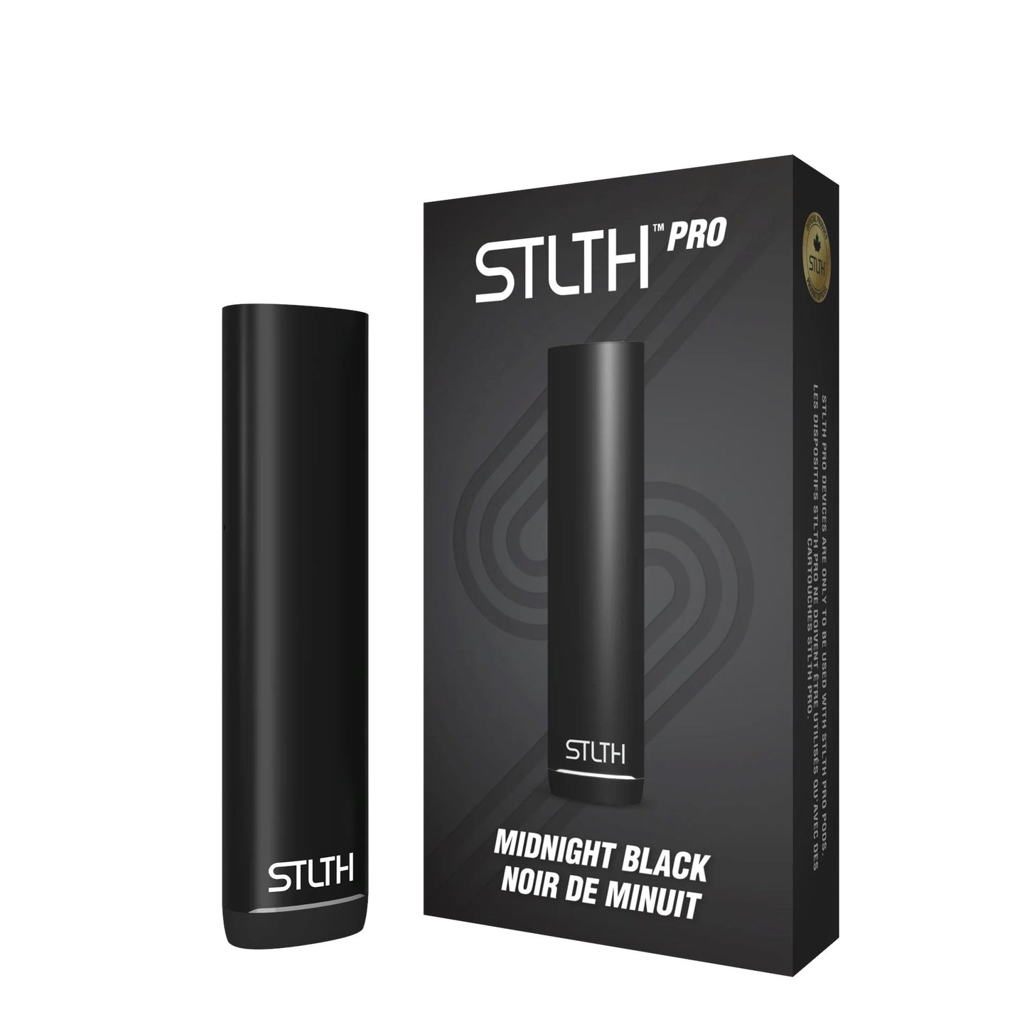 STLTH Pro Device Closed Pod System STLTH Midnight Black 