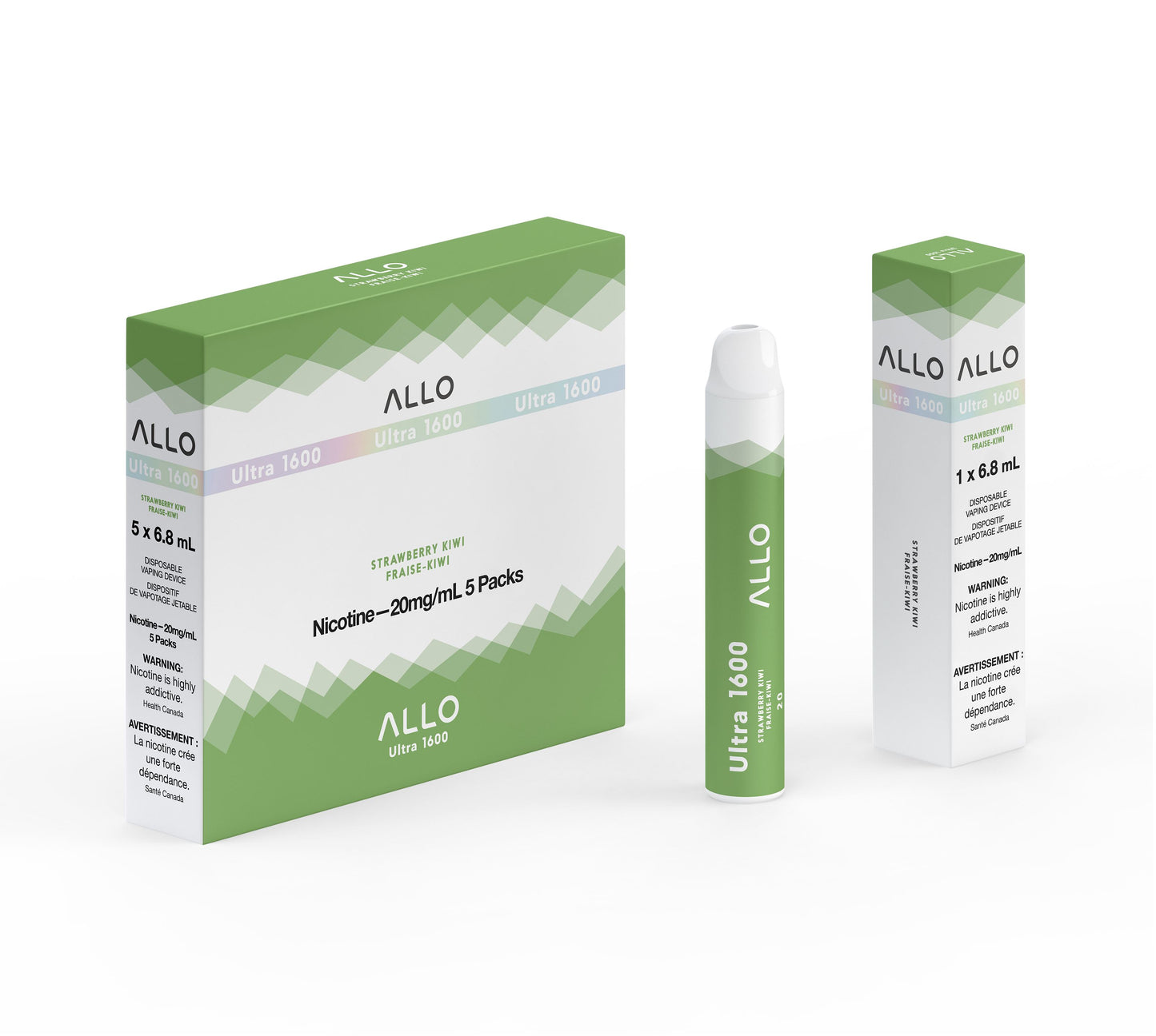 Load image into Gallery viewer, Strawberry Kiwi - 1600 Disposable Allo 1600 
