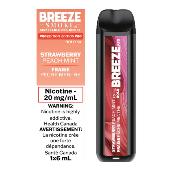 Load image into Gallery viewer, Strawberry Peach Mint - BP Disposable Breeze Pro 
