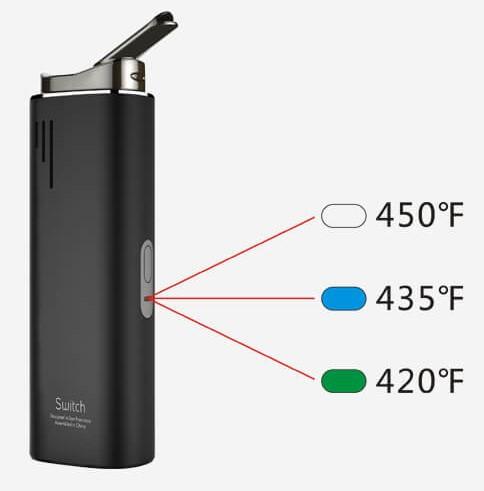 Airis Switch Cannabis Vaporizer - E-Liquid, Vape, e-cigarette, vape pen, salt nic, 