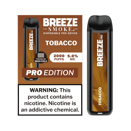 Load image into Gallery viewer, Tobacco - BP Disposable Breeze Pro 
