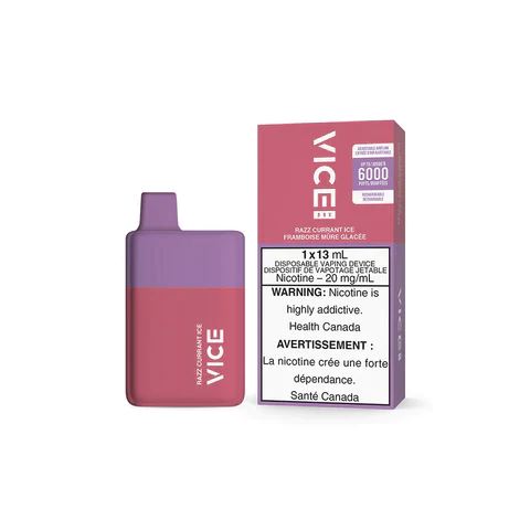 Razz Currant Ice - Vice Box Disposable Vice 