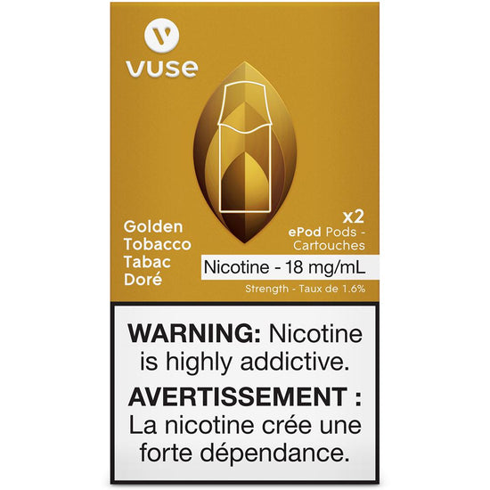 Golden Tobacco - VUSE CLOSED PODS Vuse 