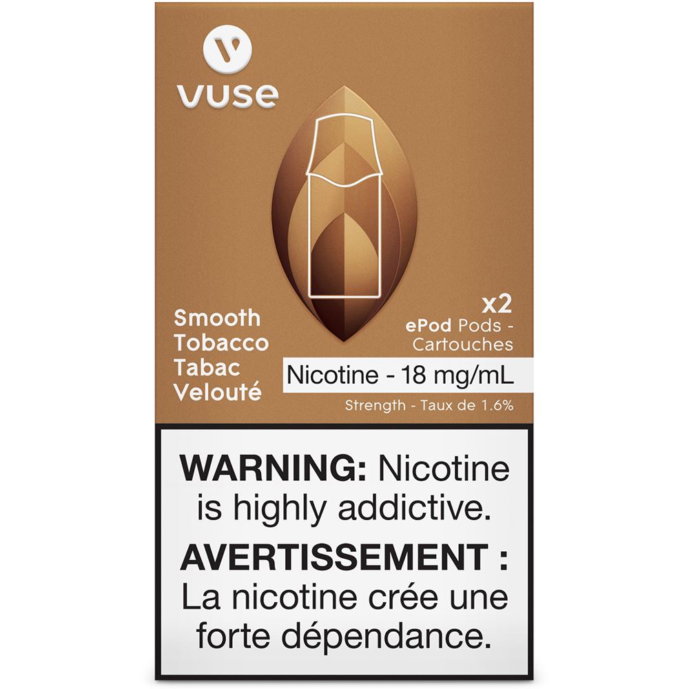 Smooth Tobacco - VUSE CLOSED PODS Vuse 