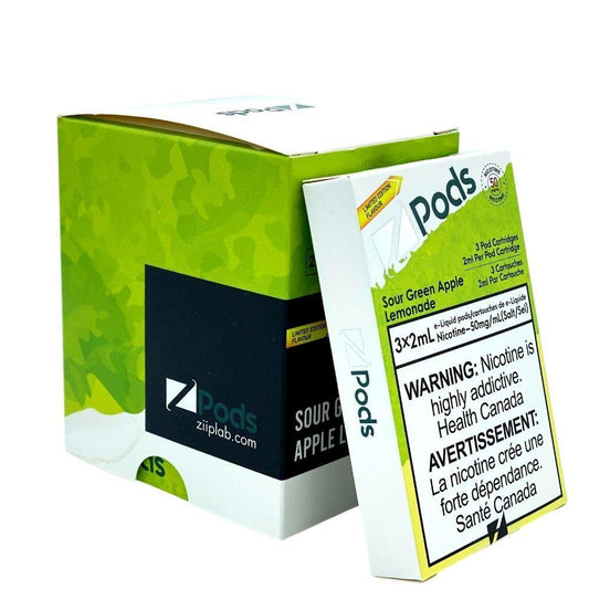 Sour Green Apple PODS Z Labs 