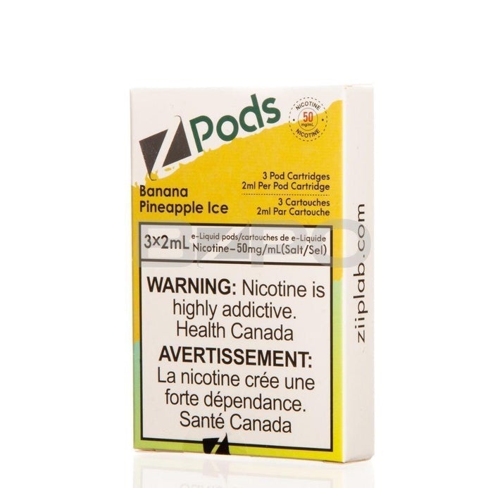 Banana Pineapple Ice - Z Pods CLOSED PODS Z Labs 