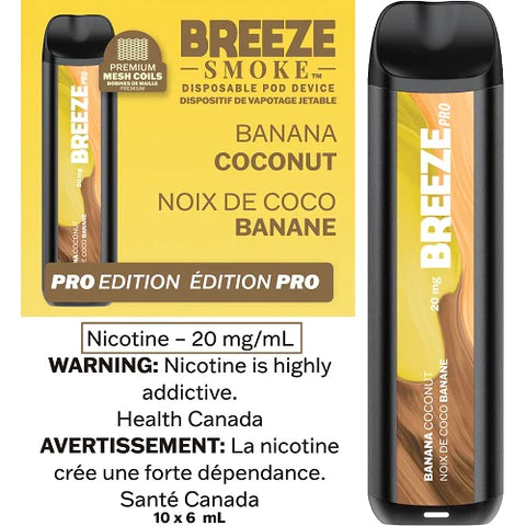 Banana Coconut - BP Disposable Breeze Pro 
