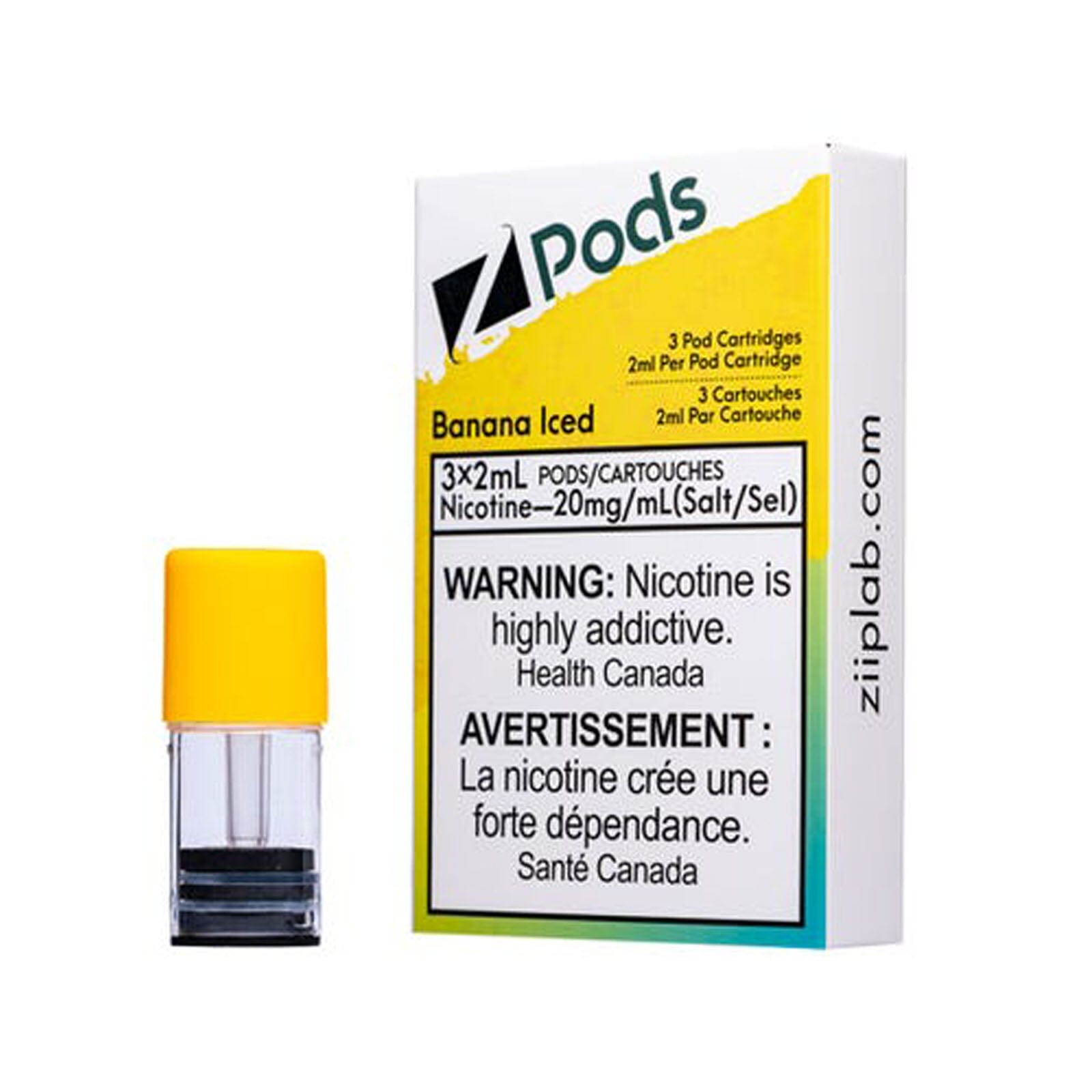 Banana Ice - Z Pods CLOSED PODS Z Labs 