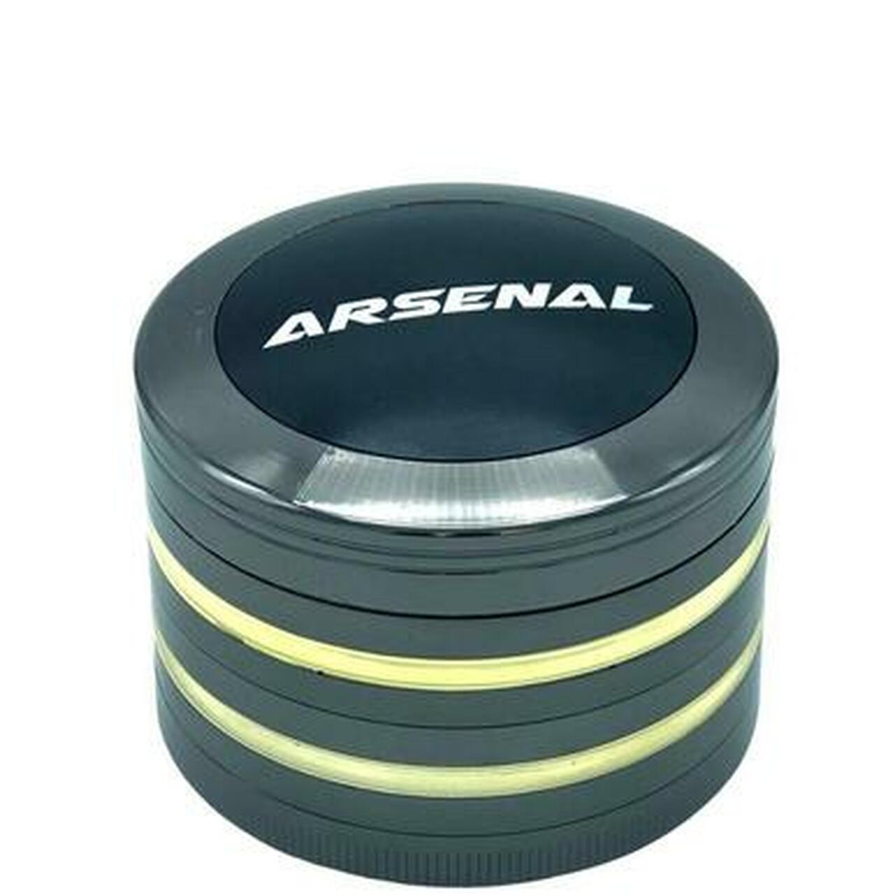 Chrome 63mm 4-Piece Grinder Grinder Arsenal 
