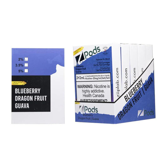 Blueberry Dragon Fruit Guava Lemon- Z Pods CLOSED PODS Z Labs 