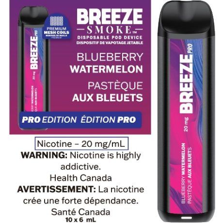 Blueberry Watermelon - BP Disposable Breeze Pro 