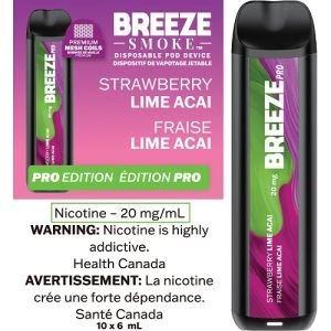 Strawberry Lime Acai - BP Disposable Breeze Pro 