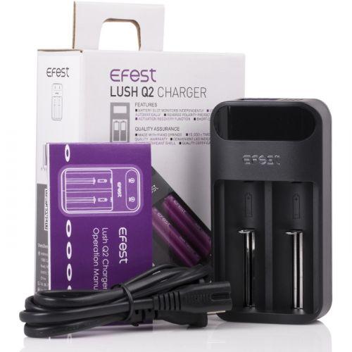 Lush Q2 Intelligent Charger - E-Liquid, Vape, e-cigarette, vape pen, salt nic, 