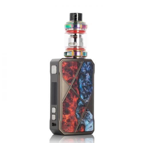 Maxus 200W High Powered Starter Kit REGULATED DEVICE FREEMAX Stab Wood Rainbow 