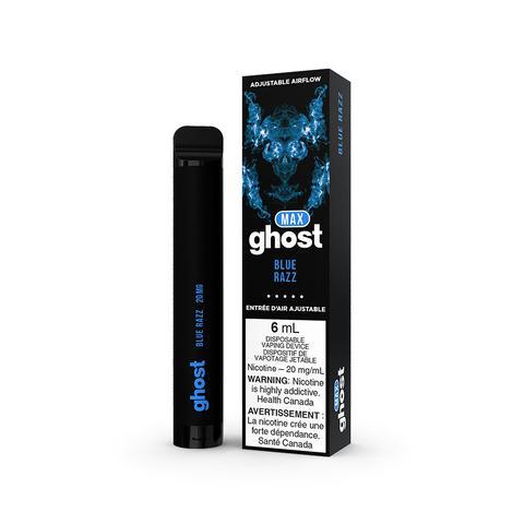 Blue Razz Max Disposable Ghost Max 