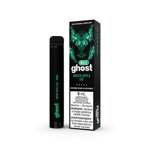 Green Apple Ice Max Disposable Ghost Max 
