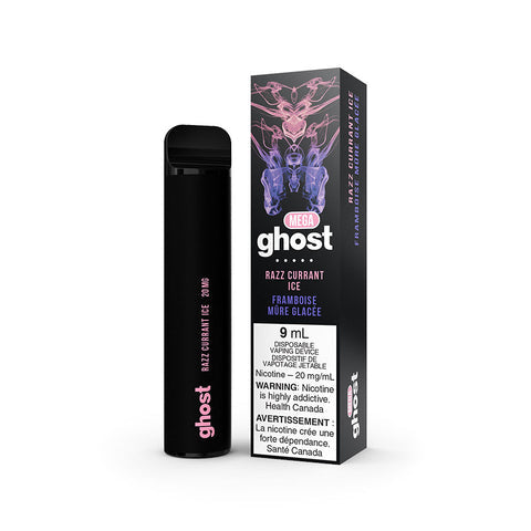 Load image into Gallery viewer, Razz Currant Ice - Mega Disposable Ghost Mega 
