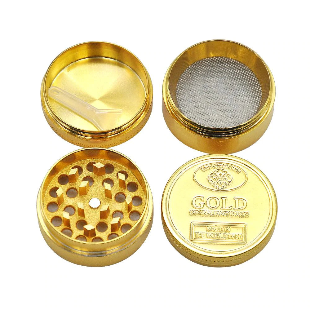 Gold Coin 52mm 3-Piece Grinder Grinder Arsenal 