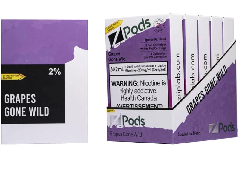 Grapes Gone Wild- Z Pods CLOSED PODS Z Labs 