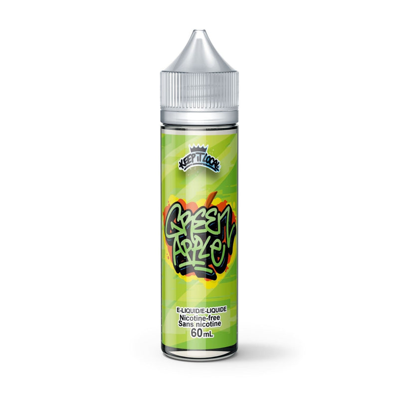 Green Apple - Keep It Local e-liquid COLD TURKEY JUICE INC 