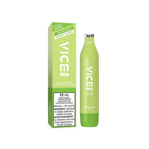 Green Apple Ice - Vice 5500 Disposable Vice 