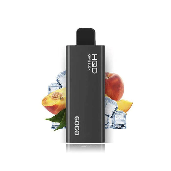 Peach Ice - HQD 6000 Disposable HQD 20mg - 2% 