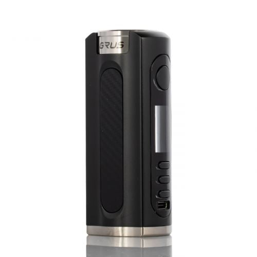 GRUS 100W Box Mod HIGH POWERED DEVICE LOST VAPE Black Carbon Fibre 