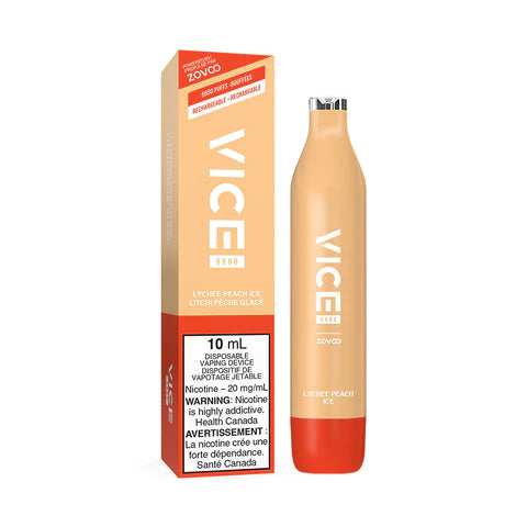 Lychee Peach Ice- Vice 5500 Disposable Vice 