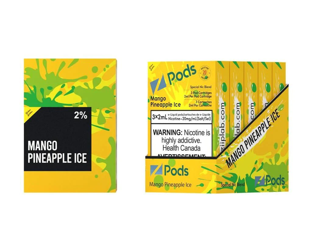 Mango Pineapple Ice - Z Pods CLOSED PODS Z Labs 