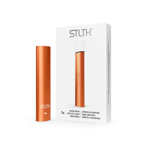 STLTH Type -C Device Closed Pod System STLTH Orange Metal (LIMITED EDITION) 