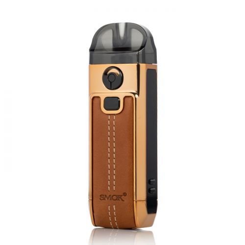 Load image into Gallery viewer, Nord 4 80W Pod Kit HIGH POWERED DEVICE SMOK Gold Leather 
