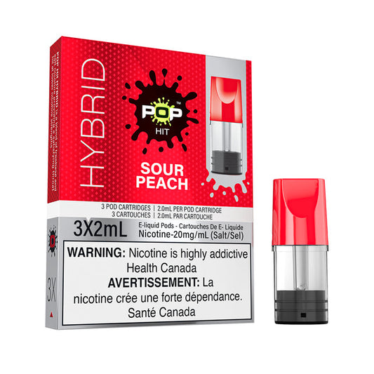 Sour Peach - POP CLOSED PODS POP 