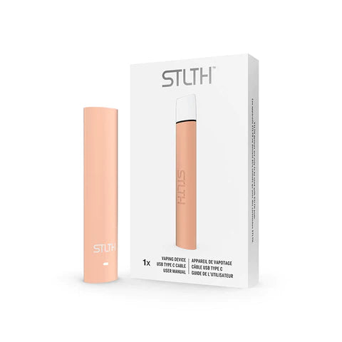STLTH Type -C Device Closed Pod System STLTH Rose Gold Rubberized 