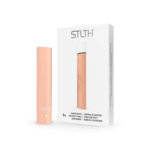 Load image into Gallery viewer, STLTH Type -C Device Closed Pod System STLTH Rose Gold Rubberized 
