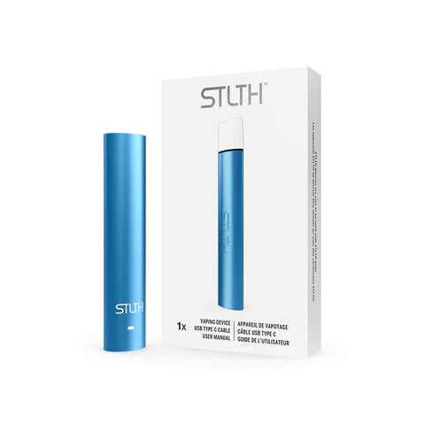 STLTH Type -C Device Closed Pod System STLTH Blue Metal 