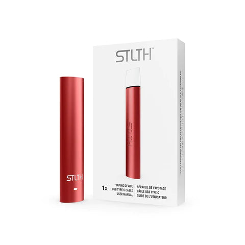 STLTH Type -C Device Closed Pod System STLTH Red Metal 