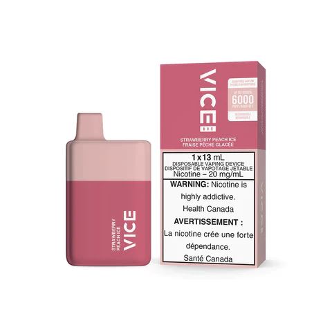 Strawberry Peach Ice - Vice Box Disposable Vice 