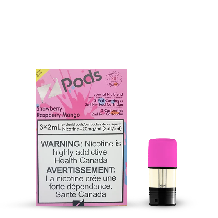 Strawberry Raspberry Mango - Z Pods CLOSED PODS Z Labs 
