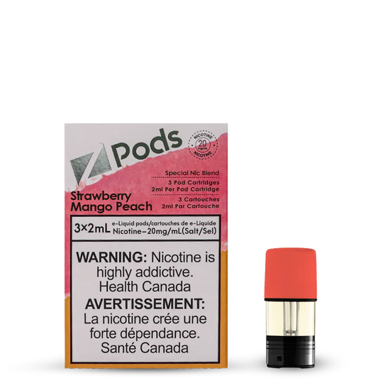 Strawberry Mango Peach - Z Pods CLOSED PODS Z Labs 
