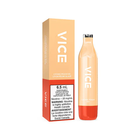 Lychee Peach Ice - VICE Disposable Vice 