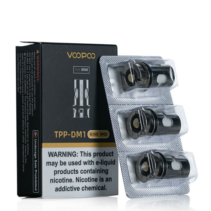 TPP Replacement Coils (Single Coil) coil VOOPOO 