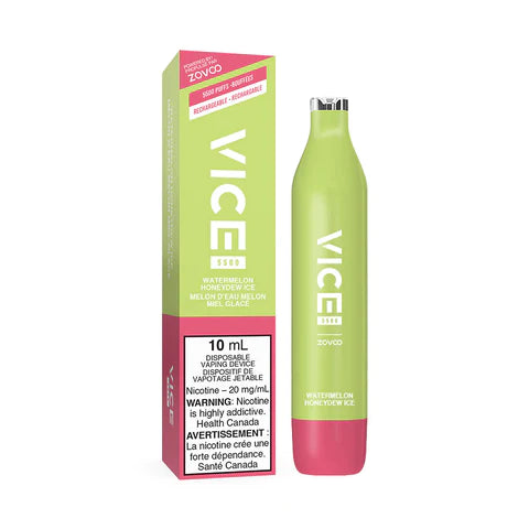 Watermelon Honeydew Ice - Vice 5500 Disposable Vice 