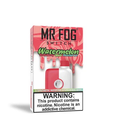 Watermelon Strawberry Apple Menthol Ice - Switch Disposable Mr. Fog 