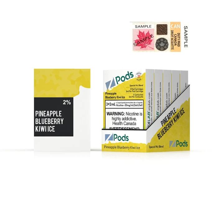 Pineapple Blueberry Kiwi Ice - Z Pods CLOSED PODS Z Labs 