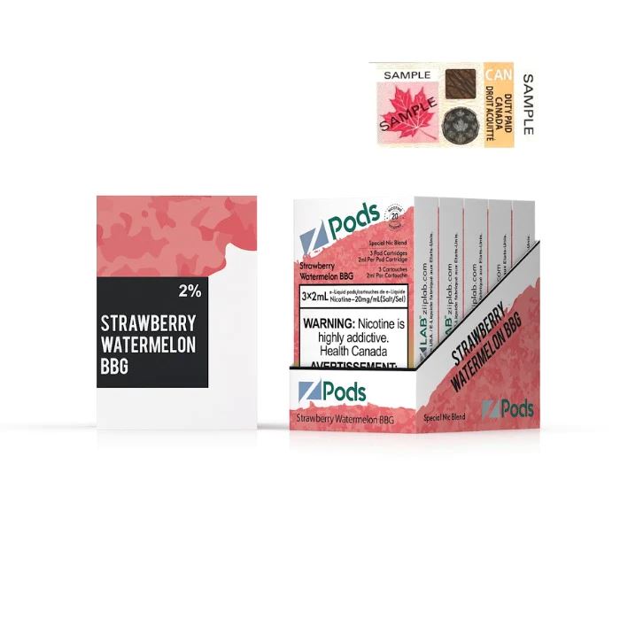 Strawberry Watermelon BBG - Z Pods CLOSED PODS Z Labs 